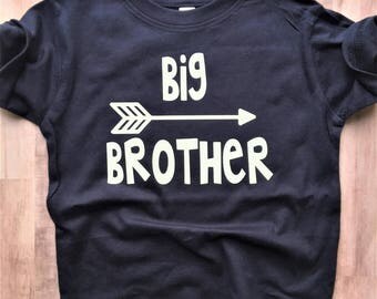 Big Brother Shirt, Big Sister Shirt, Little Brother onesie®, Little Sister onesie® // gender reveal, sibling shirts, pregnancy announcement