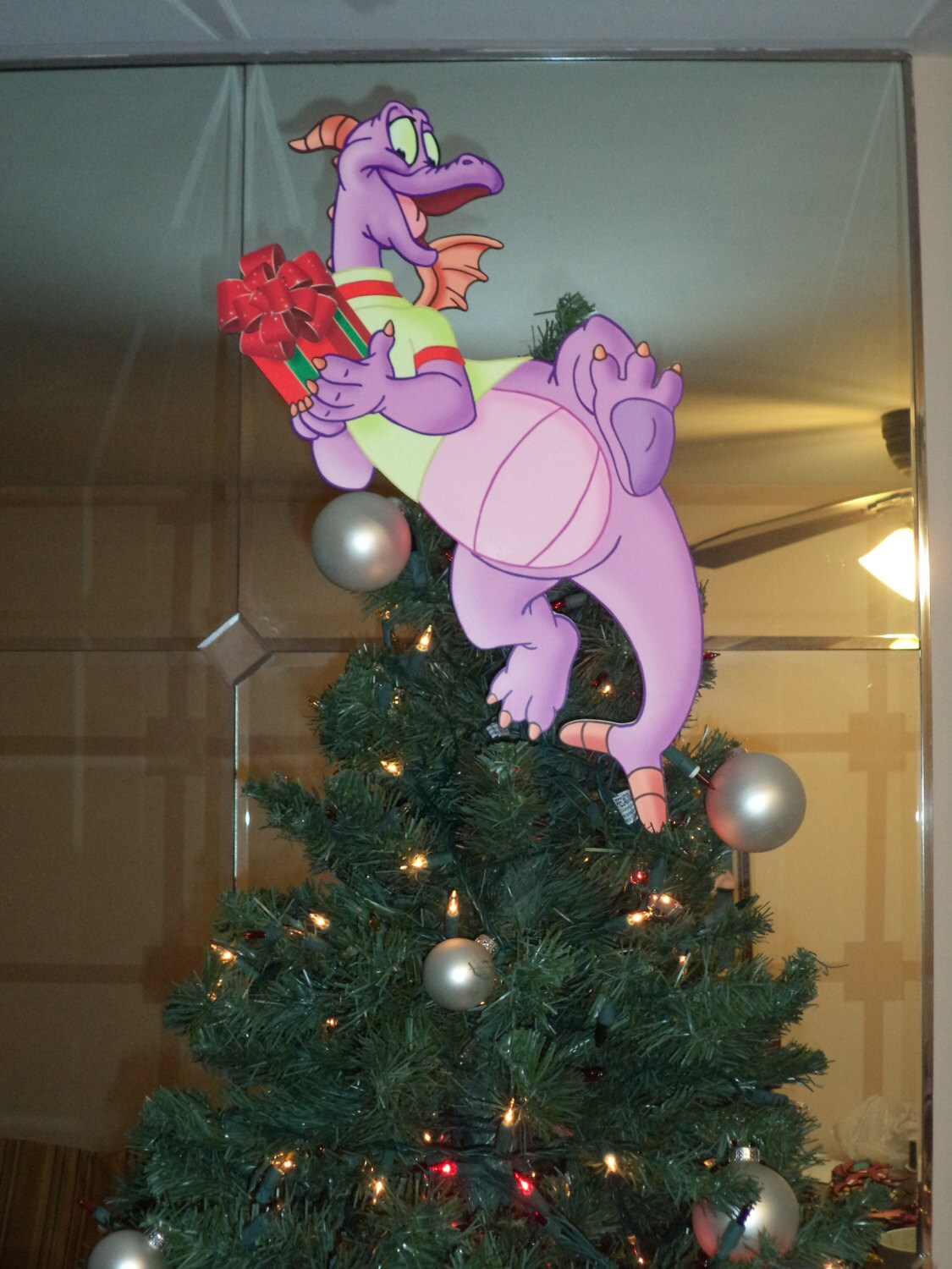 Brand New Figment Christmas Tree topper / Large ornament