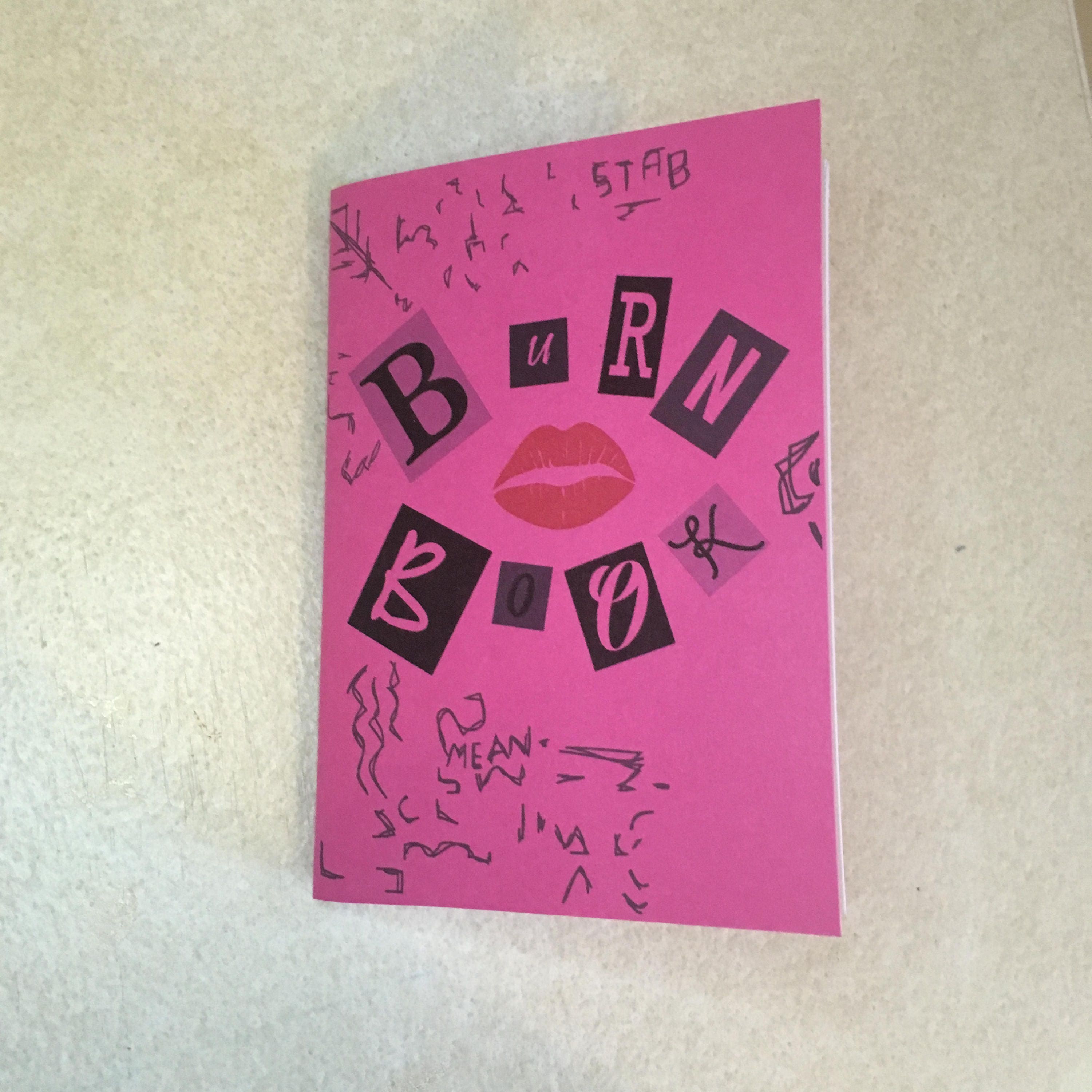 Mini Notebook // Burn Book