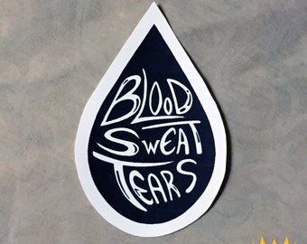 BTS Sticker Blood Sweat Tears