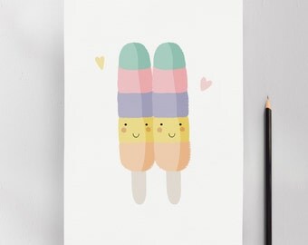 Items similar to Pattern for Crochet Ice Pop Covers Icees Freezer Pops