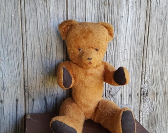 Ours En Peluche Vintage - Doudou Rétro - Occasion