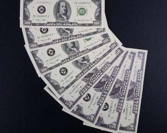 Prop money double sided | Etsy