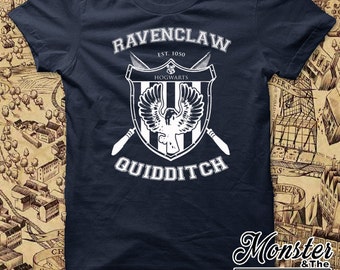 Ravenclaw House Quidditch Ringspun T-Shirt