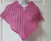 Items similar to Child's Crocheted Poncho on Etsy