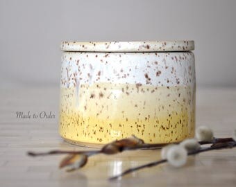 Butter Crock, Butter Keeper, Holder, Pottery, Butter Dish, Pottery Handmade, Handmade, Wheel Thrown Butter Holder, Stoneware, Made to Order