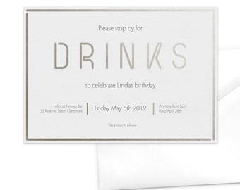 drinks invitation
