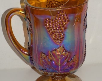 Vintage Iridescent Pitcher (Manufacturer Unknown)