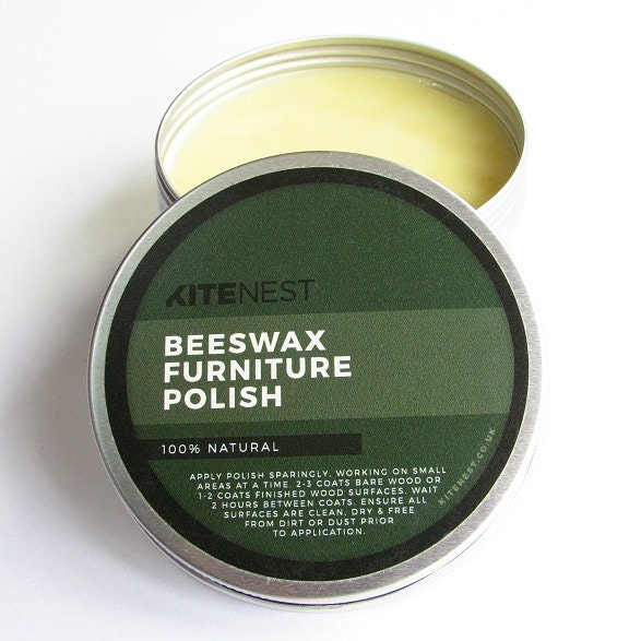 100 Natural Beeswax Furniture Polish with Gum Turpentine