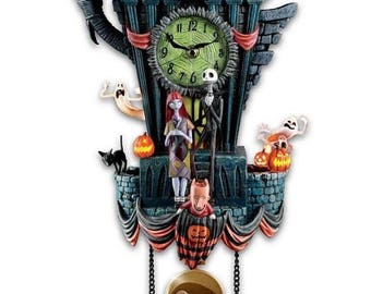 Tim Burton's The Nightmare Before Christmas Cuckoo Clock by Bradford Exchange / Disney