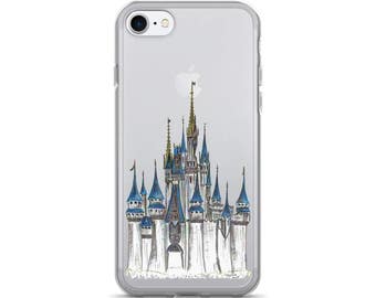 CLEAR EDITION Cinderella Castle - iPhone Case - Walt Disney World Resort - Princess Castle - Girls - Boys - Mom - Gift - iPhone 5 / 6 / 7