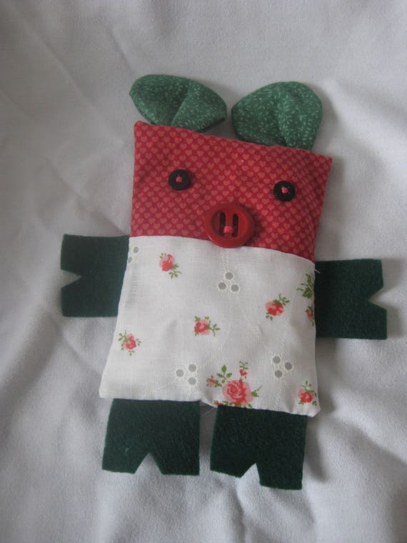 Items similar to Stuffed Pig Heating Pad on Etsy