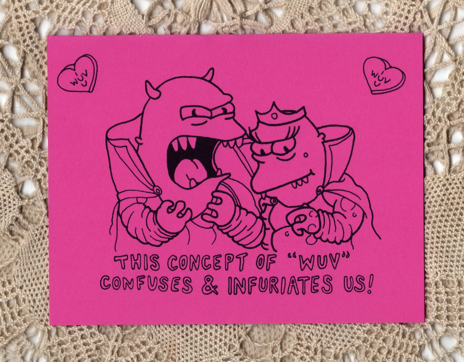 futurama valentines day card