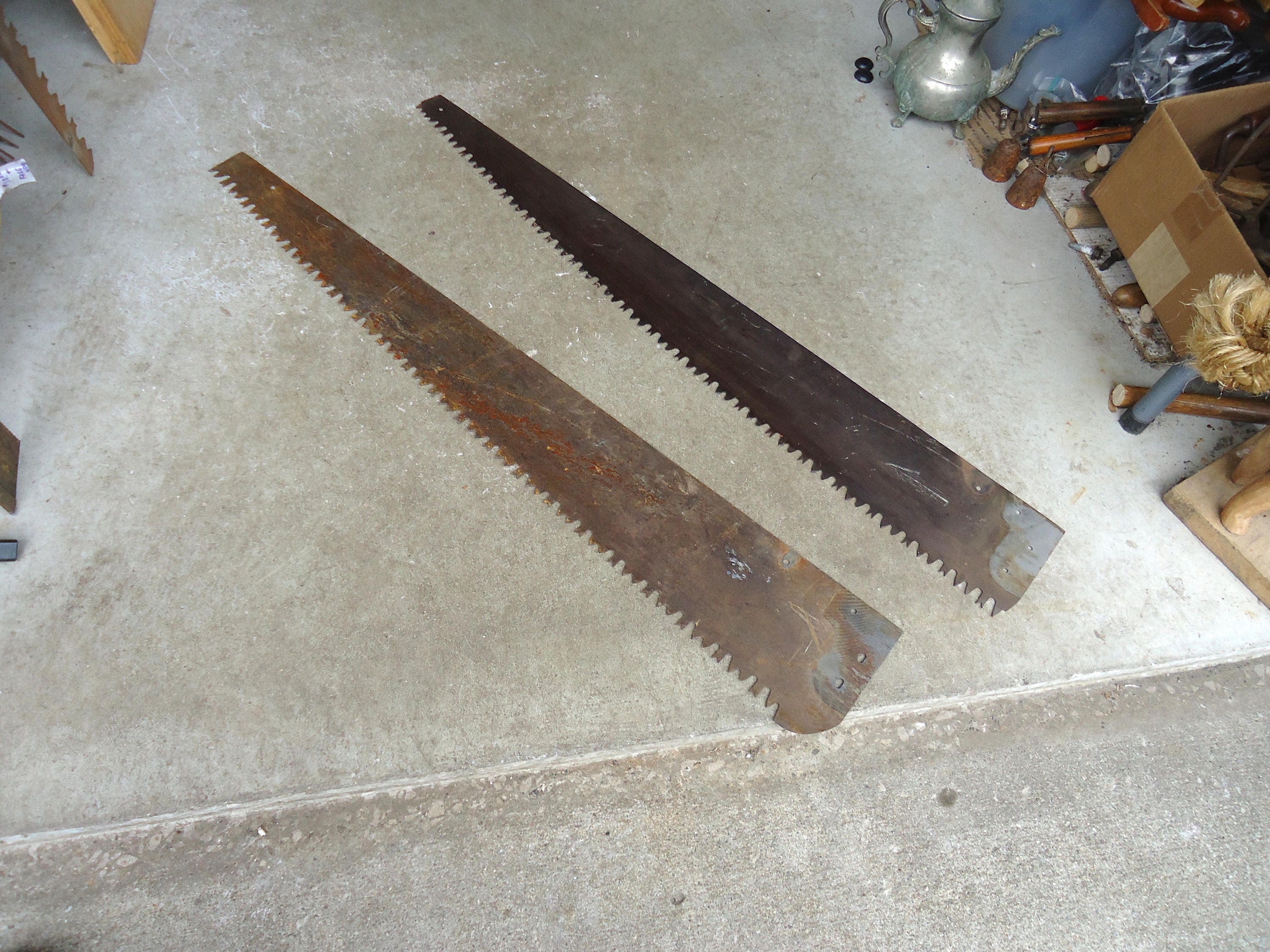antique saw bladeslogging crosscut sawone or 2 man