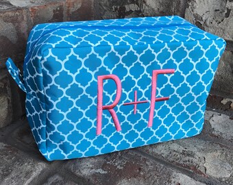 Rodan + Fields Cosmetic Bag | R + F Monogrammed Cosmetic Bag | Rodan and Fields Gifts