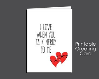 Nerdy birthday card | Etsy