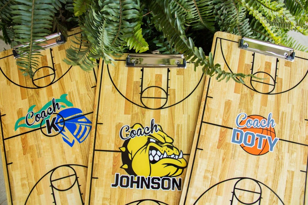 Custom Coach Clipboard Personalized clipboard Coach