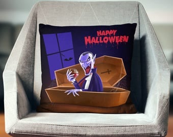 Dracula Pillow | Dracula Pillow Case | Dracula Throw Pillow | Dracula Pillow Cover | Dracula Cushion | Dracula Decoration | Dracula Décor