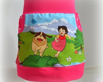 Skirt with pockets "Heidi"