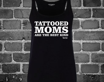Racing Mom with tattoos and pretty eyes tumbler