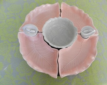 California Pottery Lazy Susan Set