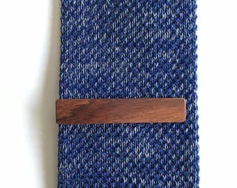 Bolivian Rosewood Tie Clip - wooden tie clip - tie clip - wood tie clip - mens accessories