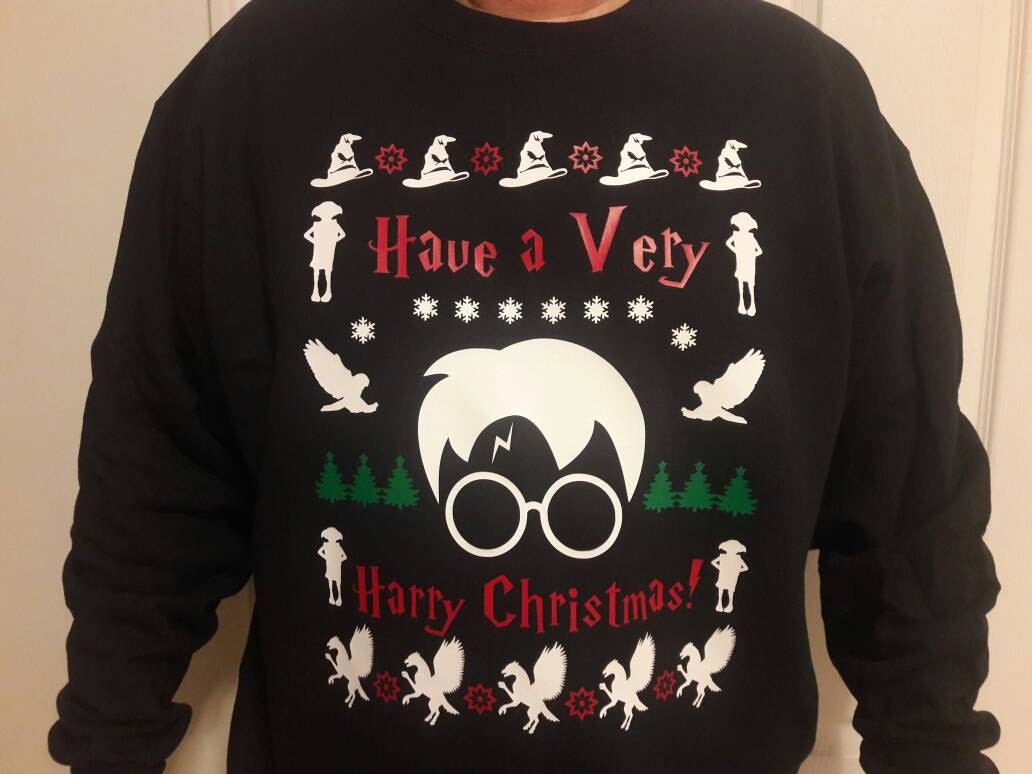 harry potter christmas sweatshirt