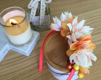 Girls floral headband
