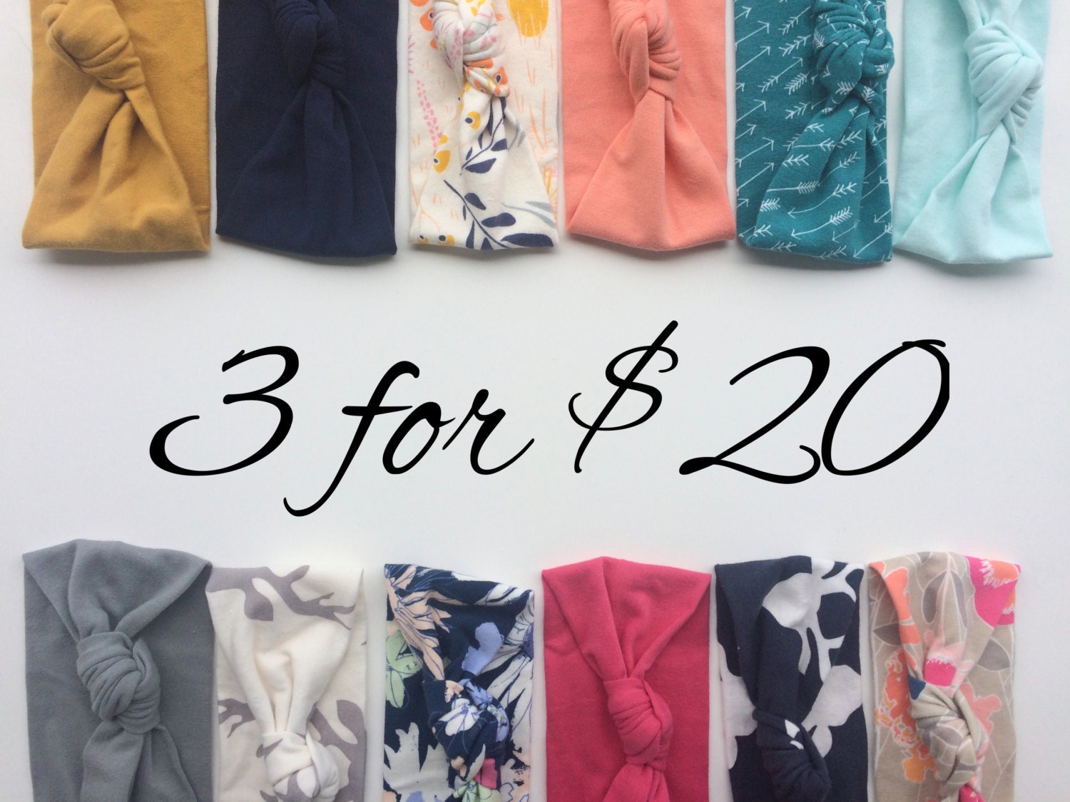 Baby Knot Headband Pack Newborn Knot Headband Baby Knot