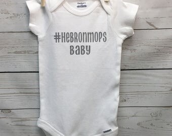 MOPS baby onesie, custom onesie, unisex onesie, mom of preschoolers onesie, personalized onesie, hashtag onesie, unisex bodysuit, bodysuits