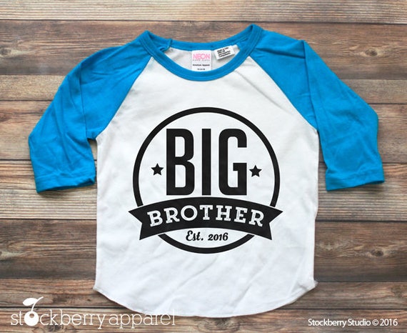 personalized big brother shirt