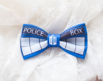 TARDIS The Doctor Who Bow-Tie