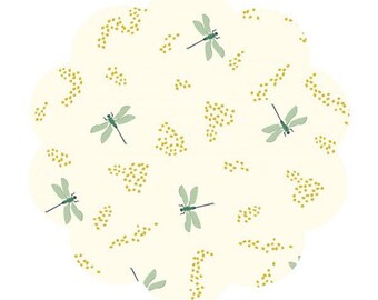 Dragonflies fabric. Organic double gauze fabric. Baby gauze fabric. Modern double gauze. Baby apparel double gauze. DIY sewing double gauze.