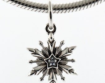 Pandora Frozen Snowflake Charm Pendant