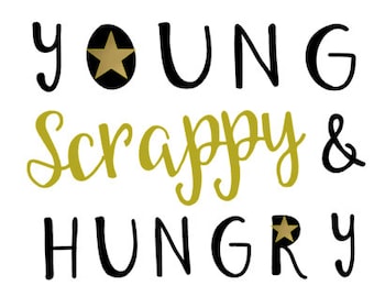 Young Scrappy and Hungry - Toddler Tee - Hamilton Shirt