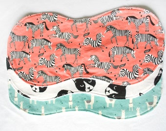 Lil Peanut Burp Cloth - Flannel/Terry Cloth