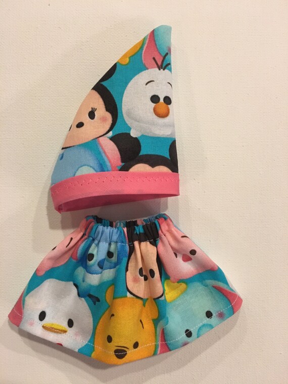 skirt hat set clothes tsum tsum character skirt hat set clothes tsum tsum character