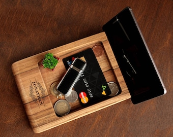 Christmas Gifts for Him, Dad Christmas Gifts, Christmas Gift for Boyfriend, Husband Christmas Gift, Dad Gifts, Wood Docking Station