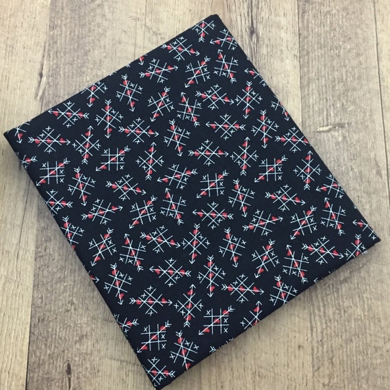 Quilting Fabric Yardage First Crush Black by Sweetwater for