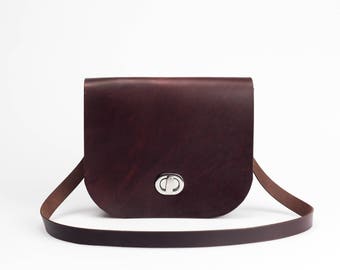 Small Leather Handbag, Everyday Leather Bag/Shoulder Bag