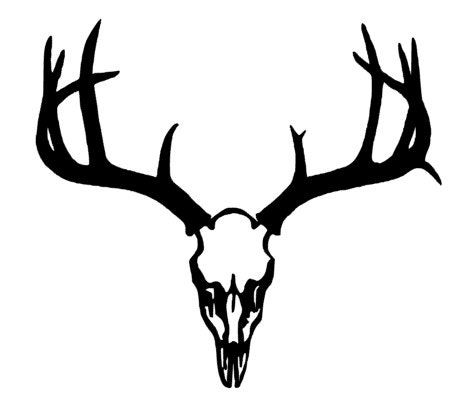 Deer Antlers Decal Yeti Decal Decal Skull stickers