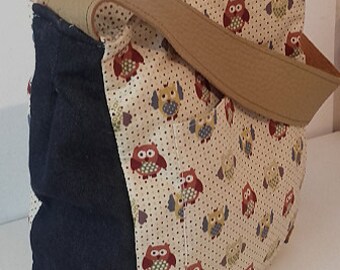 30% OFF bag of owls, hand, Messenger bag