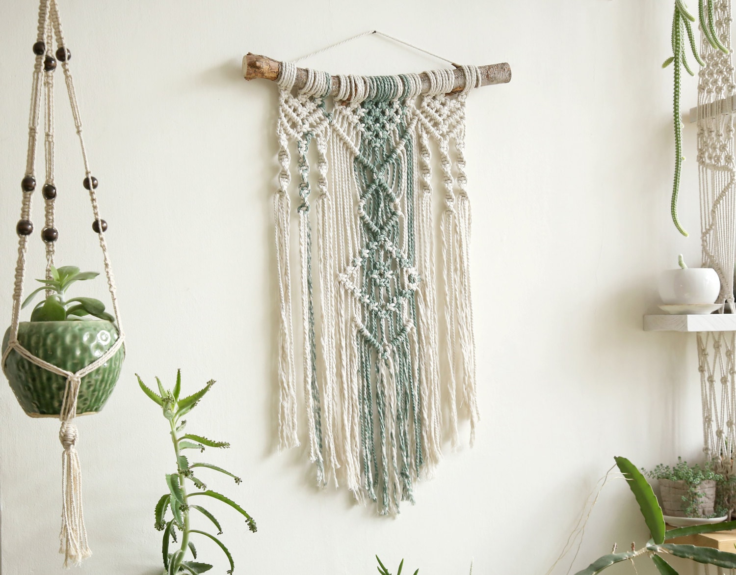 Wall tapestry Macrame Tapestry Macrame Wall Hanging Modern