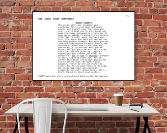 Rocky Balboa - Screenplay Movie Poster