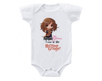 Baby "Hermione Granger" Babysuit, Harry Potter Onesie, Harry Potter Baby, Harry Potter Baby Clothing