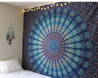 MANDALA TAPESTRY, mandala wall hanging, mandala bed spread, mandala wall decor, mandala, mandalas, mandala wall tapestry, boho wall hanging