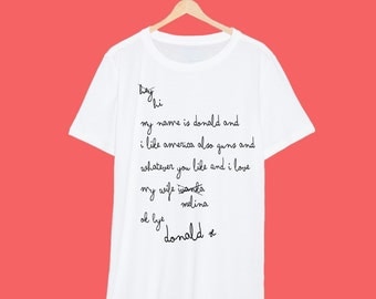 Donald Trump Inauguration Speech President Election Funny T Shirt