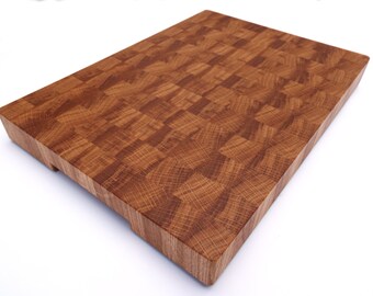 Oak End Grain Cutting Board. Different sizes Russian Oak endgrain cutting board, butcher block