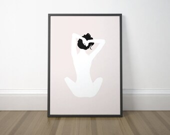 Nude Silhouette Etsy