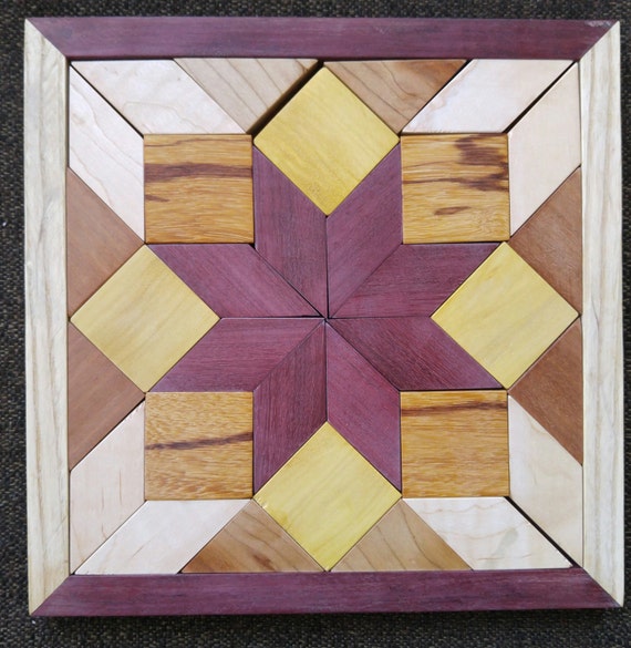 Parquetry Puzzle Exotic Wood Patterns
